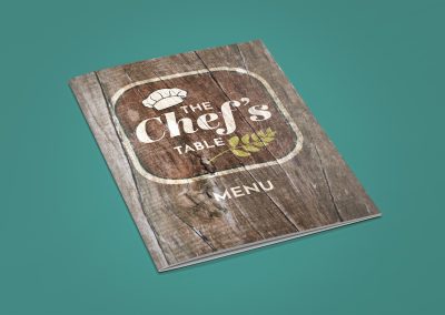 Menu | The Chef’s Table